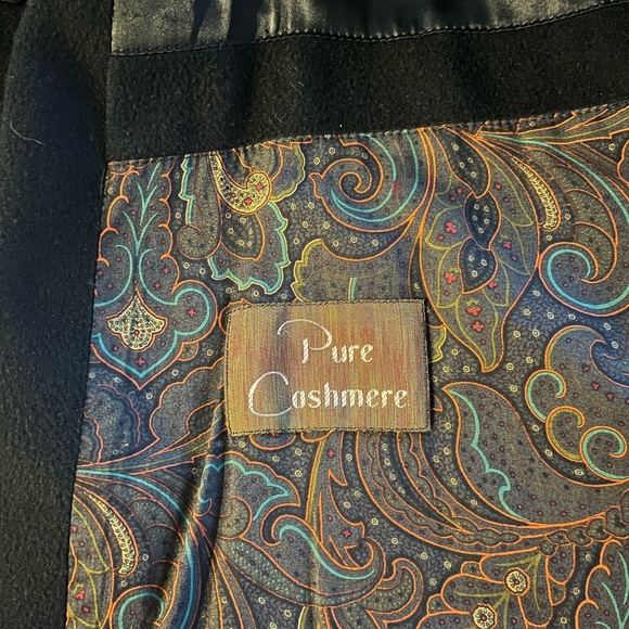 Men’s Vintage Classic 4 ply Cashmere Coat - Picture 4 of 7